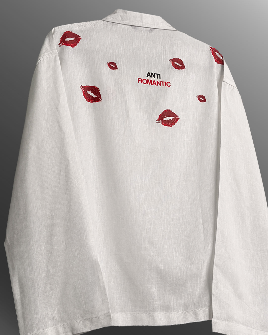 UrbanDrip Men's Oversized White Graphic Shirt | Premium Minimal Streetwear