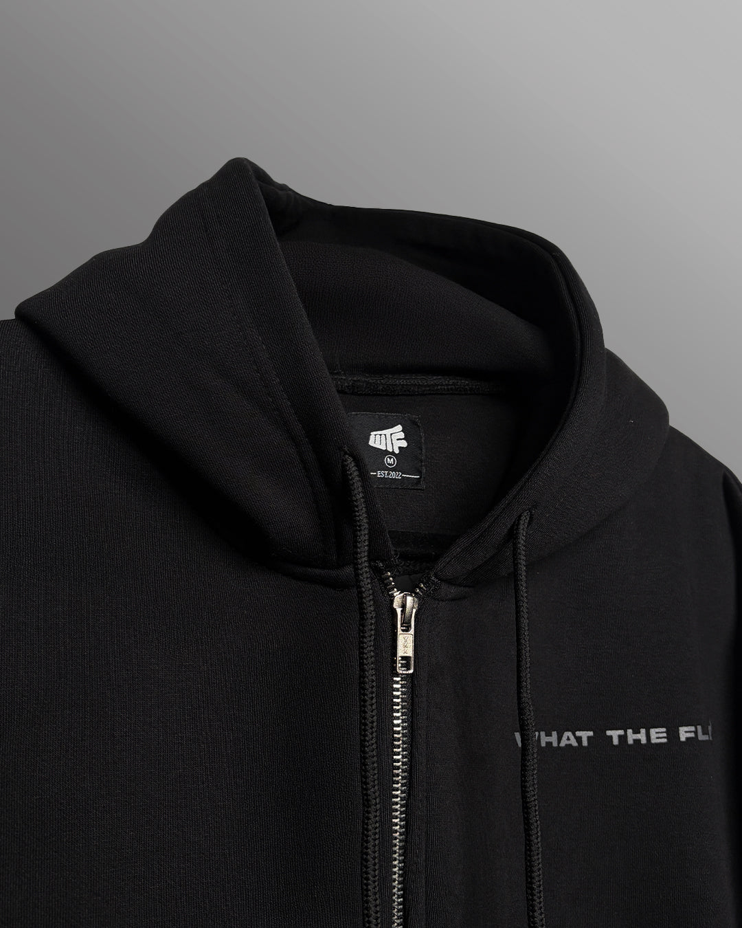 UrbanDrip Men's Black Oversized Graphic Hoodie | Premium Streetwear Hoodie