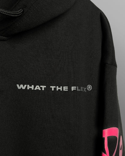 UrbanDrip Men's Black Oversized Graphic Hoodie | Premium Streetwear Hoodie