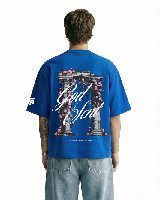 UrbanDrip God Sent Oversized Graphic T-Shirt | Premium Cotton Streetwear Tee