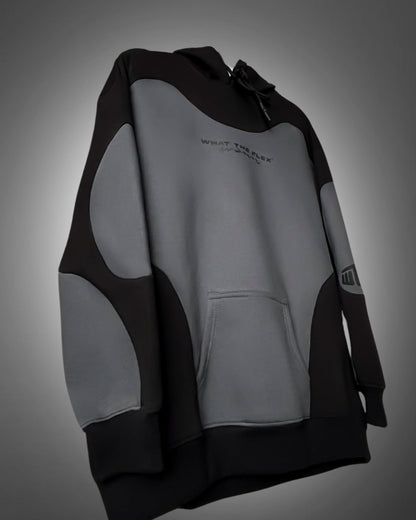 UrbanDrip Shadow Panel Oversized Hoodie | Premium Heavyweight Streetwear Hoodie