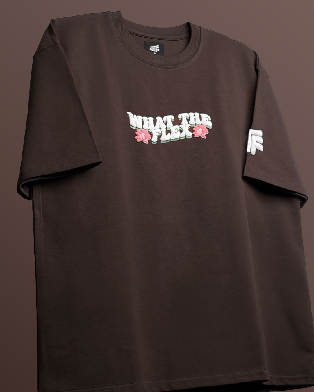 UrbanDrip Water Bloom Oversized Graphic T-Shirt | Premium Cotton Streetwear Tee