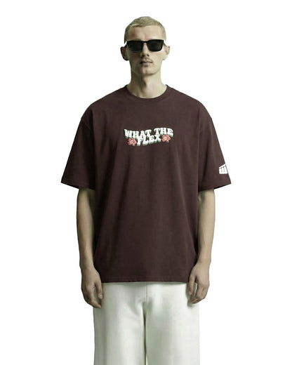 UrbanDrip Water Bloom Oversized Graphic T-Shirt | Premium Cotton Streetwear Tee